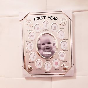 Babies First Year Picture Frame